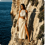 Tanira Swim - Cover Up Quastenrock
